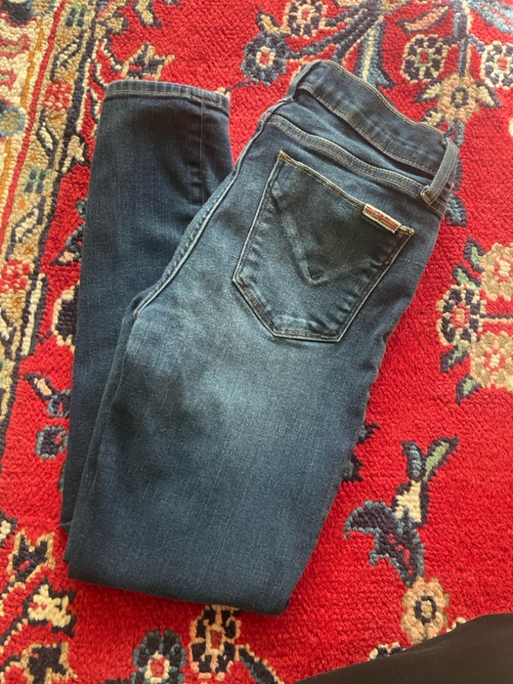 Hudson Natalie Dark Wash Women's Skinny Jeans